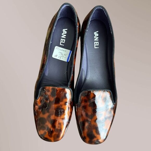 Vaneli Maxene Women’s Lightweight Brown Leather Flats / SZ: 7.5W - Picture 7 of 10